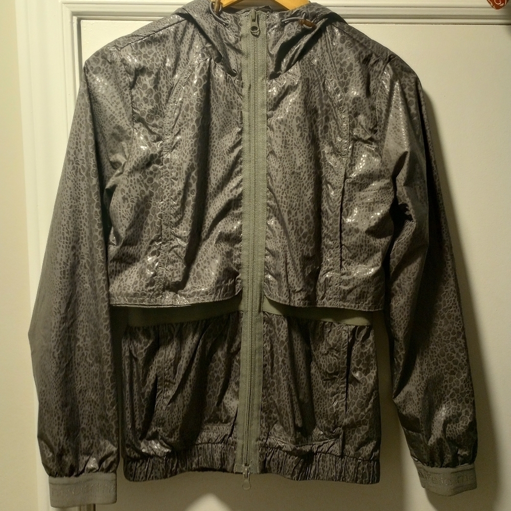 Jacket/Windbreaker Stella McCartney x Adidas size 34 color Grey Leopard Print